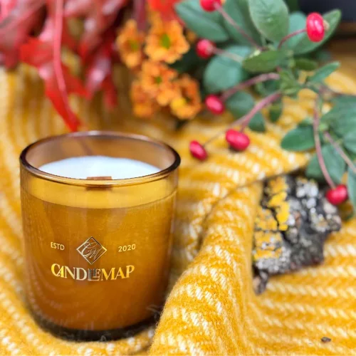 Lumânare parfumată din ceară de soia Pumpkin Spice