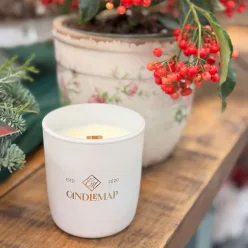 Lumânare parfumată din ceară de soia – Black Cherry