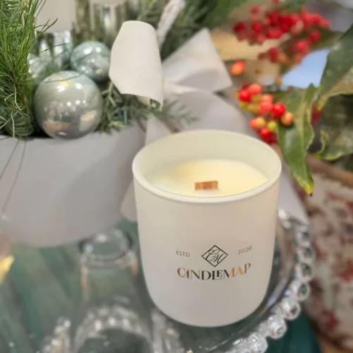 Lumânare parfumată din ceară de soia Spice Kiss