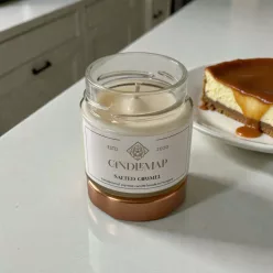 Salted Caramel  lumânare de soia 125 ml