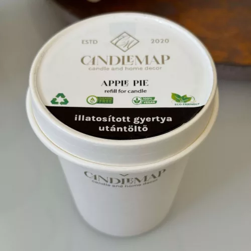 Rezervă pentru lumânare din ceară de soia – Apple Pie