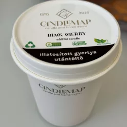   Rezervă pentru lumânare din ceară de soia – Black Cherry