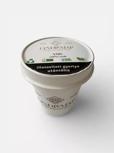Rezervă de lumânare parfumată din ceară de soia Axis