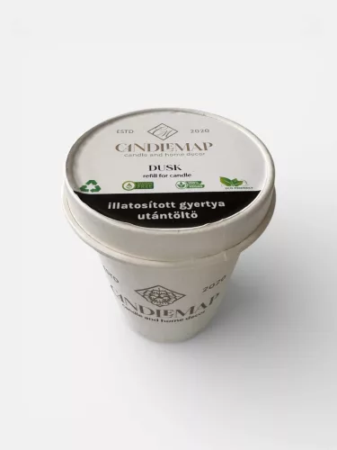 Rezervă de lumânare parfumată din ceară de soia Dusk