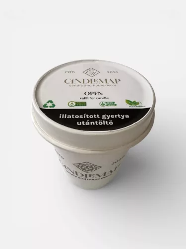 Rezervă de lumânare parfumată din ceară de soia Open