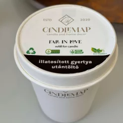   Rezervă pentru lumânare parfumată din ceară de soia – Fall in Love