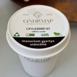   Rezervă pentru lumânare parfumată din ceară de soia – Gingerbread