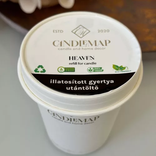 Rezervă pentru lumânare din ceară de soia – Heaven