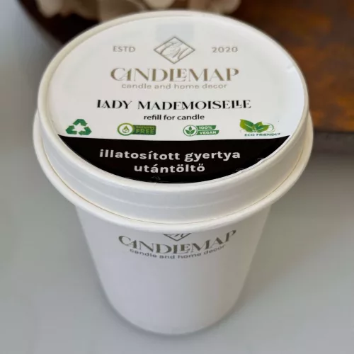 Rezervă pentru lumânare din ceară de soia –Lady Mademoiselle