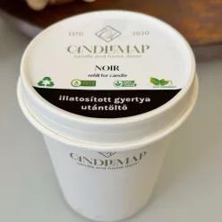 Rezervă pentru lumânare din ceară de soia – Noir