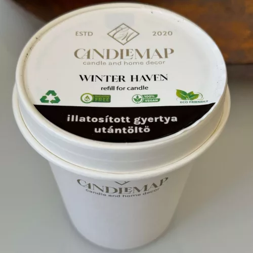 Rezervă pentru lumânare din ceară de soia –  Winter Haven