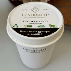   Rezervă pentru lumânare din ceară de soia – Lavender Cloud